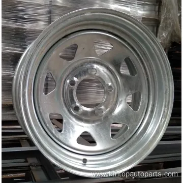 Galvanizing Steel Wheel Boat Trailer Wheel Rim